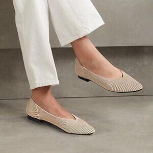 Women's dressy slip on flat